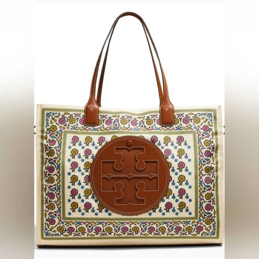 🌸Authentic TORY BURCH Ella Printed Tote.🌼